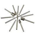 3SET 12pcs 1/8'' Shank HSS Router Bit Tools DIY Rotary Burr Dremel Milling Drill Cutter Tool Silver. 