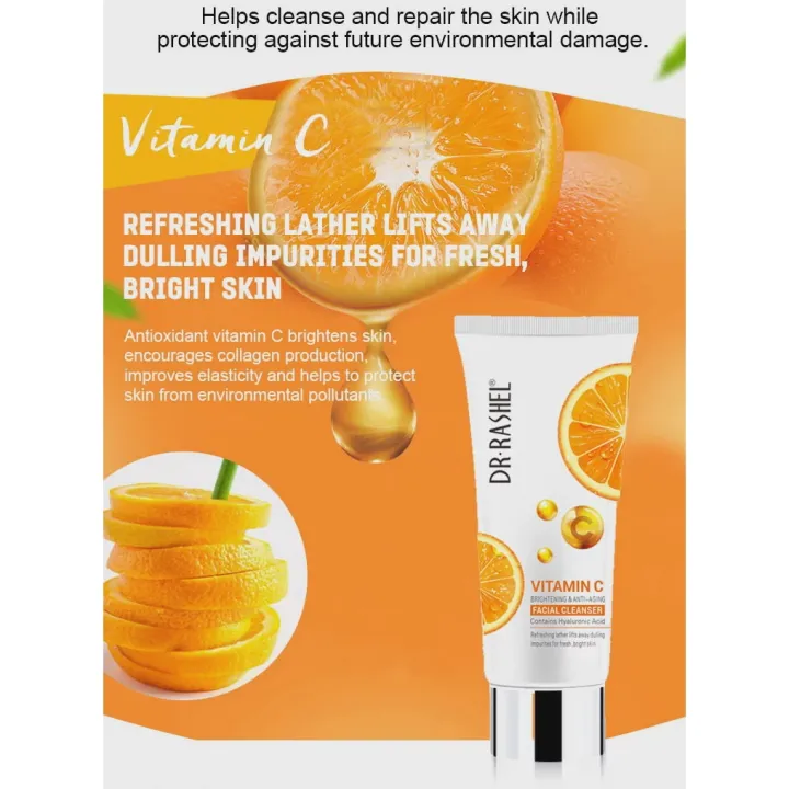 DR.RASHEL%20Natural%20Vitamin%20C%20Facial%20Cleanser%20/%20Face%20Wash%20%20contains%20Hyaluronic%20Acid%20Face%20Wash%20Brightening%20Anti-Aging%20Deep%20Cleansing%2080g%20/%20Dr%20Rashel%20(rvcf)%20-%20Image%208