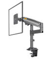 NB H100 17-30" Single Monitor Arm Mount Bracket Heavy-Duty Full Motion Arm Load Gas Spring Table Mount 2-9 kg. 