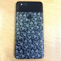 Customizable Back Sticker Star Of Abstract Design M30. 