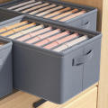 Jeans Compartment Storage Box Closet Clothes Drawer PP Board Separation Box Stacking Pants Drawer Divider Folding Home Organizer. 