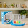 3 Balls Breath Measurement System Breathing Trainer Function Breathing Exerciser for Improvement Rehabilitation Equipment. 
