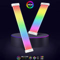 KOKKO COOLMOON ARGB LED Strip Light Fits 8PIN 24PIN Power Cables DIY Lamp Bar Light Strip For PC Computer Case Chassis. 