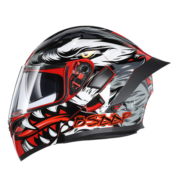 Motorcycle Helmet Rapid Street Helmet Unisex Adult Cool Rider