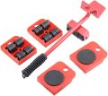 Moveing lifter  Furniture Roller Move Tools Heavy Duty Transport Lifter Kit Mobile Tool Set Lifter Shifter Furniture Lifter Slider Heavy Wheel Pads for Easy and Safe Moving Moving Tool Set Furniture Caster Furniture Lifter and Rollers Set.. 