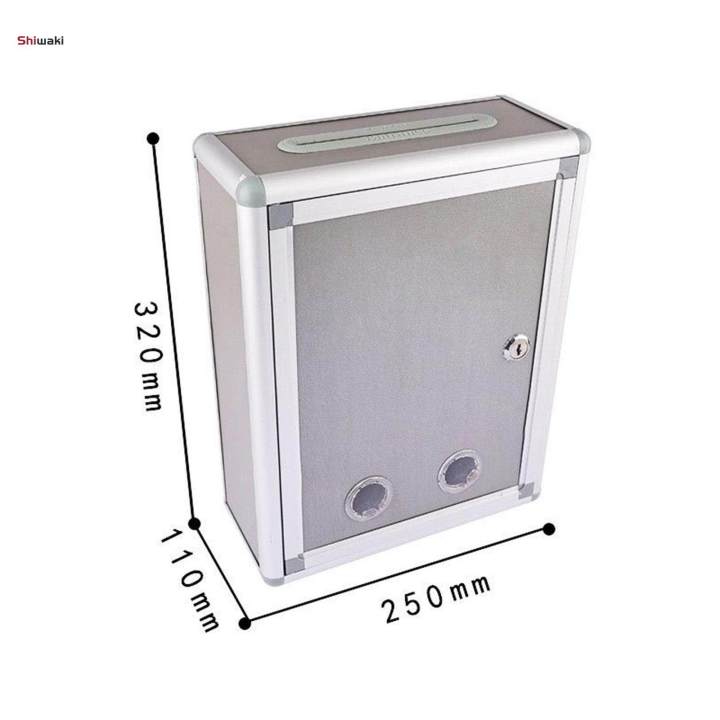 Locking%20Wall%20Mounted%20Mailbox%20Metal%20Weatherproof%20Outdoor%20Mailbox%20with%20Key%20Lock%20Key%20Lock%20Mailbox%20for%20-%20Image%205