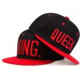 Hip Hop Fashion Baseball Cap King Queen embroidery Snapback Hats Adjustable sports Leisure Caps Men Women Outdoor sun hats. 
