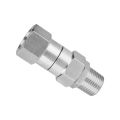 Stainless Steel High Pressure Washer Swivel 3/8 Pressure Hose Fittings 4500 PSI Car. 