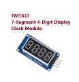 TM1637 Seven Segment Clock Display Module for Arduino. 
