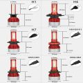 【H7】 Zdatt H7 LED 9005 hb3 9006 hb4 h4 Led Headlight 72W 8000LM 6000K 12V Turbo CSP Chips Super Bright Auto. 