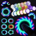 Fidget Spinners Luminous LED Fidget Spinner Change Hand Spinners Anti Stress Spinner High Quality Spinners For Kids Boys And Girls. 