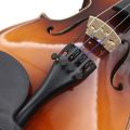 Violin Tailpiece with 4- Fine tuners for full size violin (4/4 size), incl. 4 string adjuster with 4 Fine tuners. 