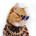 EzyMart - Round Cat Sunglasses Reflection Eye wear glasses For Small Dog Cat Pet Photos Props Accessories. 