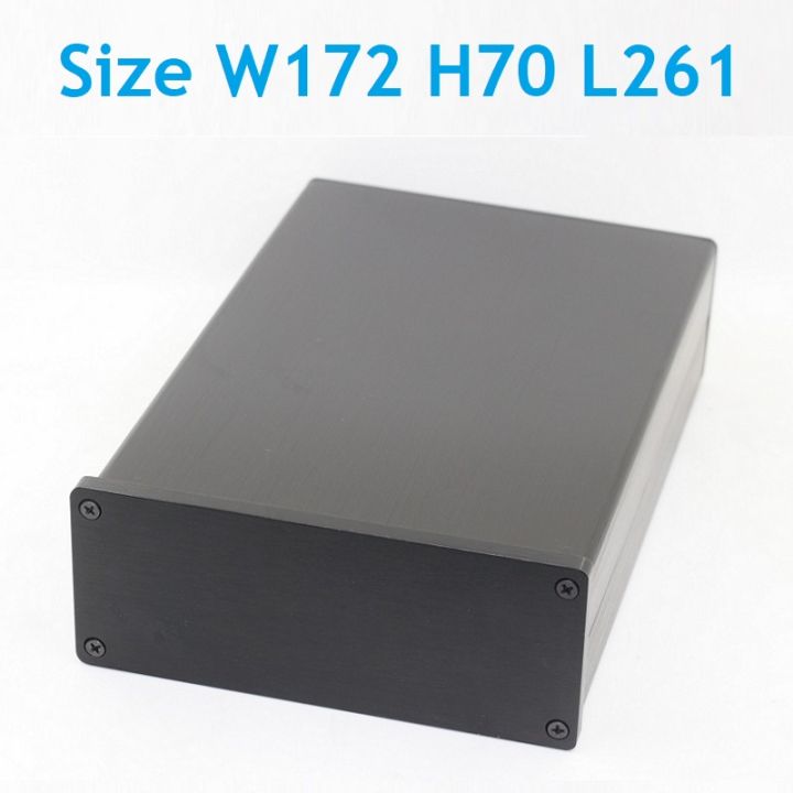 Power%20Amplifier%20Chassis%20W172%20H70%20D261%20Anodized%20Aluminum%20Case%20Tapping%20Amp%20Dac%20Diy%20Oem%20Hole%20Preamp%20Amplify%20Housing%20-%20Image%205