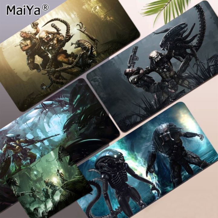 Predator%20Gaming%20Player%20Vs%20Mousepad%20All%20For%20180X220X2Mm%20Size%20And%20Mousepad%20Computer%20Mouse%20Pad%20250X290X2Mm%20Csgo%20Game%20Alien(A4_Lock%20Edge%2040X90Cm)%20-%20Image%203