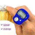 Quorrae Resettable Finger Counter Adjustable Led Finger Ring Counter Compact Easy Operation Home Supply Counter with Quick Response. 