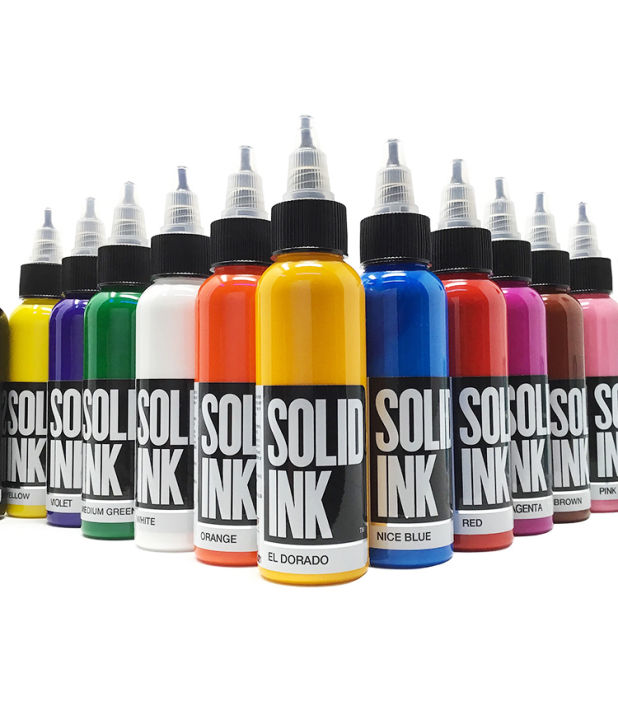 16 Colors 30ml Body Painting Tattoo Ink Eyebrows Eyeliner Tattoo Paint ...