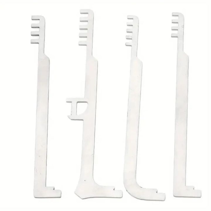 Lightweight Compact Lock Picking Set Key Replacement Rust-resistant Door Open Keys Convenient Automotive Pick Hook Hand Tool