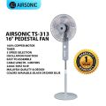 "Airsonic Breeze TS313 Pedestal stand fan - (Dark Blue)". 