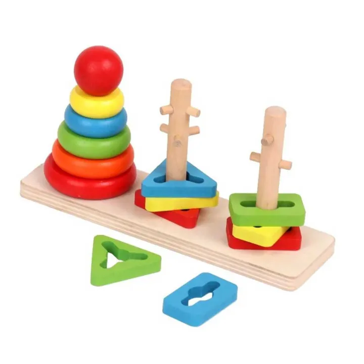 Wooden%20Rainbow%20Column%20Tower%20Stacking%20Rings%20Toy%20Classic%20Stacker%20Wooden%20Shape%20Color%20Recognition%20Sorting%20&%20Stacking%20Block%20Puzzle%20for%203-6%20Year%20Olds%20-%20Image%204
