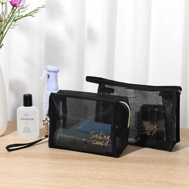 Women%20Girl%20Black%20Mesh%20Makeup%20Bag,%20Portable%20Travel%20Organiser%20Cosmetic%20Pouch%20Washing%20Lipstick%20Toiletries%20Sanitary%20Napkin%20Storage%20-%20Image%205