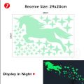 12/20/30cm Luminous Moon 3D Wall Sticker for kids room decoration home decals Glow in the dark Wall Stickers. 
