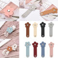 Cable Organizers Reusable PU Flower Cable Cord Organizer Keeper Holder Fastening Straps Headphones PC Wire Wrap Management. 