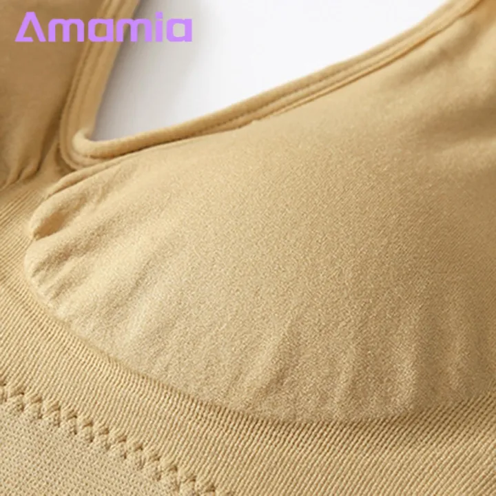 Amamia%20Women%20Brassieres%20Breathable%20Plus%20Size%20Wide%20Shoulder%20Strap%20Lady%20Bras%20Vest%20-%20Image%209