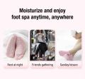 Moisturizing Gel Socks Foot Care Gel Moisturizing Silicone Socks Non Slip Heel Socks Chapped Foot Care Socks Women Men Soft Feet Rough Skin Pedicure Comfortable Spa Silicone Gel Lined Moisturizing Socks, Full Feet Protector Beauty Foot Mask for Softening. 