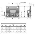6pcs Plastic Z Shape Adjustable Torque Damping Hinge Stop Random Gemel Black White Positioning Angle Hinge. 