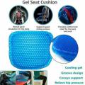 Comfortable Egg Sitting Gel Flex Cushion Seat Sitter Flex Pillow Back Support-L. 