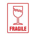 50 Fragile Stickers for Sensitive Packaging Glass Safe Package & Daraz Package Safe. 