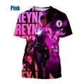 Game valorant 3D print T-shirts men Women summer fashion casual short sleeve cool T-shirt Harajuku streetwear oversized T shirt. 
