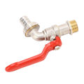 Water Valve, Male Threaded Hose Bibb Brass G3/4in Outlet for Residence. 