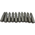 【TrendGlobe】10pcs PH2 Phillips Screwdriver Bits Magnetic Screw driver 25mm Long Drill Bits Philips Anti Slip Screwdriver Bit Driver Set New. 