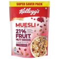 Kellogg's Muesli 21% Fruit, Nut & Seeds 750g | 5 Grains, High in Vitamins B1, B2, B3, B6, Folate, Source of Protein and Fibre, Multigrain Breakfast Cereal(FROM INDIA) SAB. 