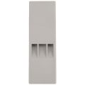 Door Stopper 4 Pack Set Premium Heavy Duty Door Stop Rubber Wedge with Decorative Storage Holder-Perfect Doorstop(Gray). 