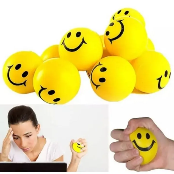 Happy%20Smile%20Face%20Anti%20Stress%20Relief%20Sponge%20Foam%20Ball%20Hand%20Wrist%20Squeeze%20Exercise%20-%20Image%202