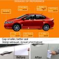 【Z P Z D shape type Meters Car Door Seal Strip EPDM Rubber Insulation Anti-Dust Soundproof Car Seal strong 3M adhensive. 