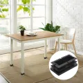 8 Pcs Black Plastic Rectangular Blanking End Caps Inserts 20mm x 40mm. 