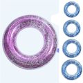 Transparent Glitter Pool Foats Swimming Ring Adult Children Inflatable Pool Tube Giant Float Boys Girl Water Fun Toy Swim Laps. 