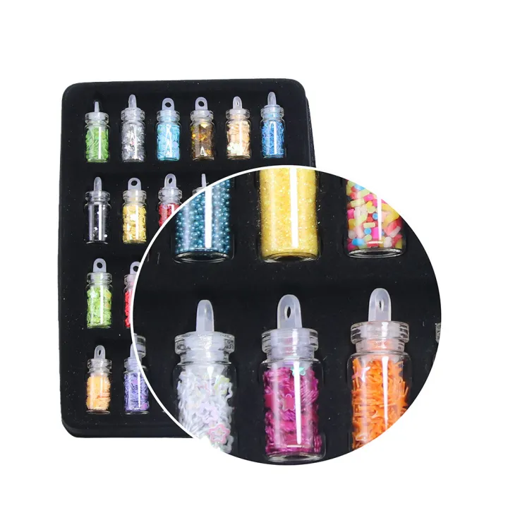 48Pcs%20Sequins/Glitter%20Filler%20Soft%20Slime%20Toys%20For%20Children%20Mud%20DIY%20Kit%20-%20Image%206