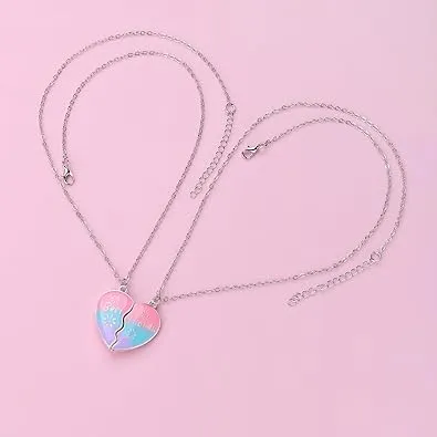 El%20Regalo%202%20PCs%20BFF%20Best%20Friend%20Forever%20Split%20Magnetic%20Hearts%20Matching%20Pendant%20Necklaces%20Set-%20Friendship%20Day%20Gift%20for%20Besties(FROM%20INDIA)NUZ%20-%20Image%202