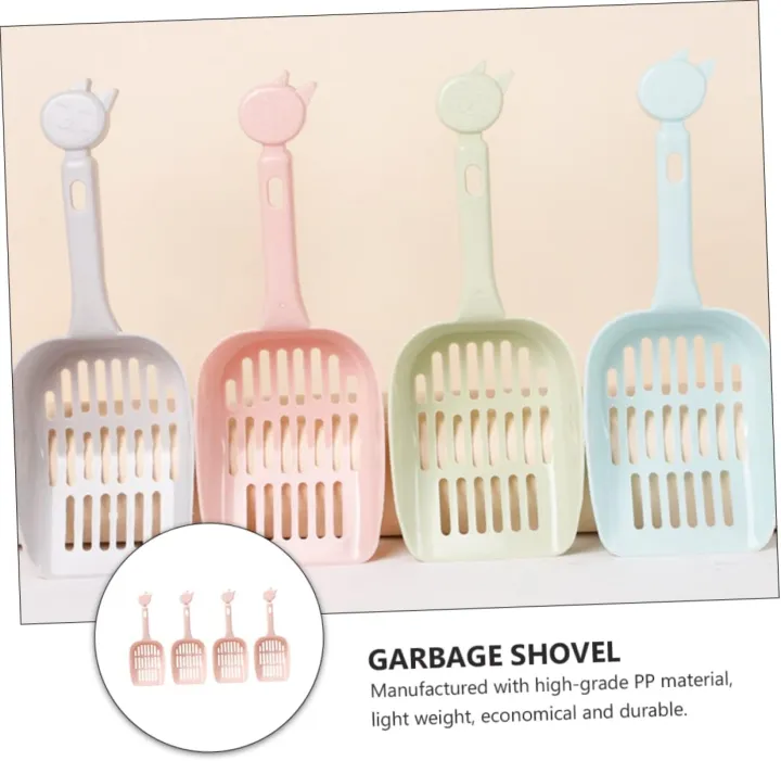 Thick Cat Litter Shovel Poop Filter Supplies Pets The Cat Thicken Pp Resin Cleaning Supplies