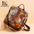 LouisWill Women Backpack Bohemia Backpacks Travel Shoulder Bag Fashionable Ladies Backpack Casual Simple Student Bags Laptop Backpacks Lightweight Anti-theft Backpacks. 