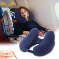 SuperRide Head Rest Pillow with Patent Valve Long Trip Inflatable Cervical Spine Pillow. 