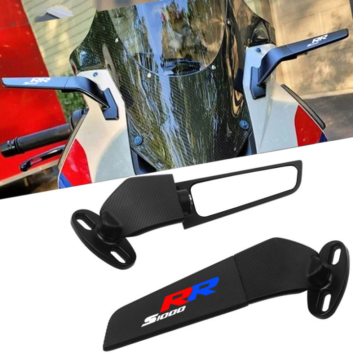 For BMW S1000 RR S 1000 RR s1000rr 2019-2023 2022 S1000RR Motorcycle CNC rearview mirror fixed wing