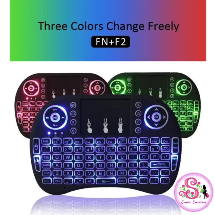 Backlight%20Mini%20Wireless%20i8%20Keyboard%20With%20Lithium-ion%20Battery%20-%20Image%204