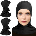 Elastic Full Cover Inner Hijab Head Neck Cap Underscarf  Hat. 