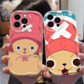 One Piece Anime Chopper Cute For Apple iPhone 15 14 13 12 11 XS XR X Pro Max Plus Wave Oil Back Phone Case. 